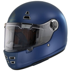 MT Jarama Road Helmet Matte Blue - Image 1