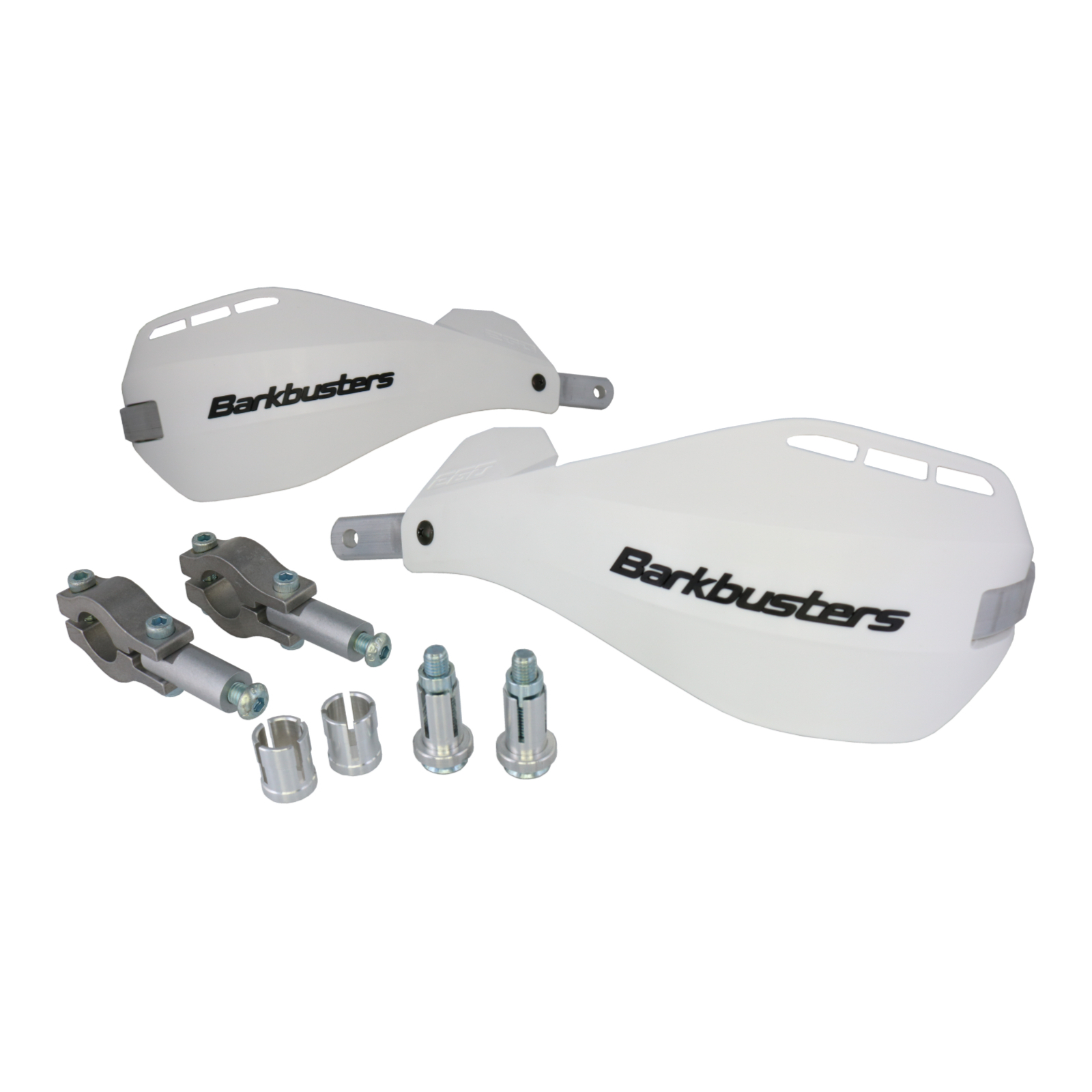 Barkbusters Mini Ego Handguard - 80cc MX - White - Image 1
