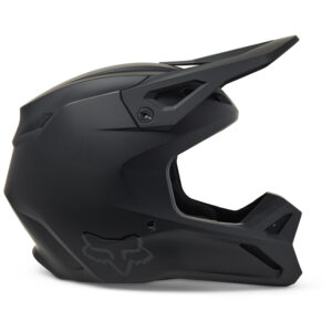 Fox V1 MIPS ECE Motocross Helmet Youth Matte Black - Image 2