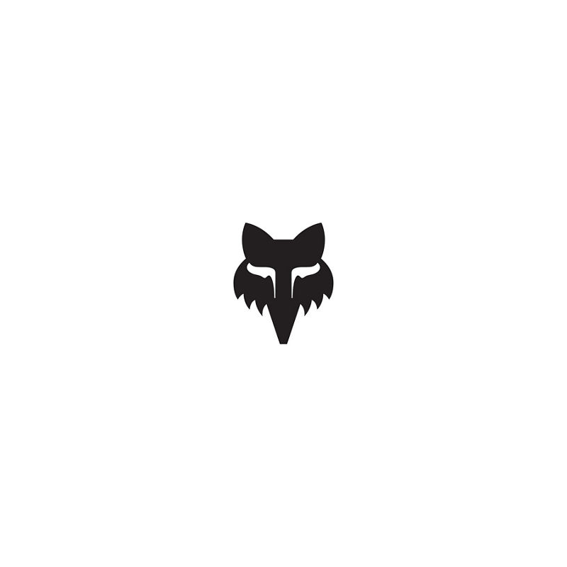 FOX LEGACY HEAD 3" STICKER [BLACK] OS