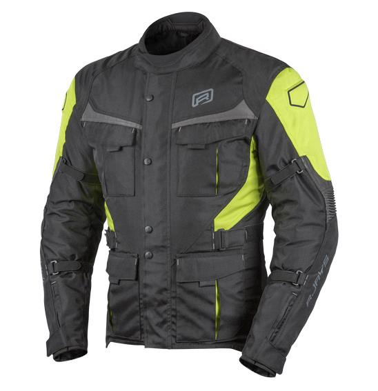 RJAYS VENTURE Road Jacket Black/Yellow