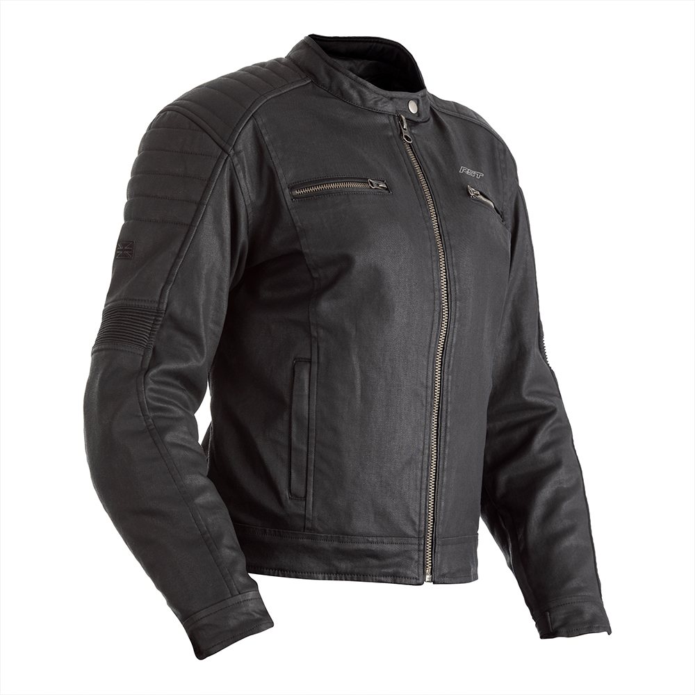 RST Brixton Wax CE Textile Jacket Ladies Black