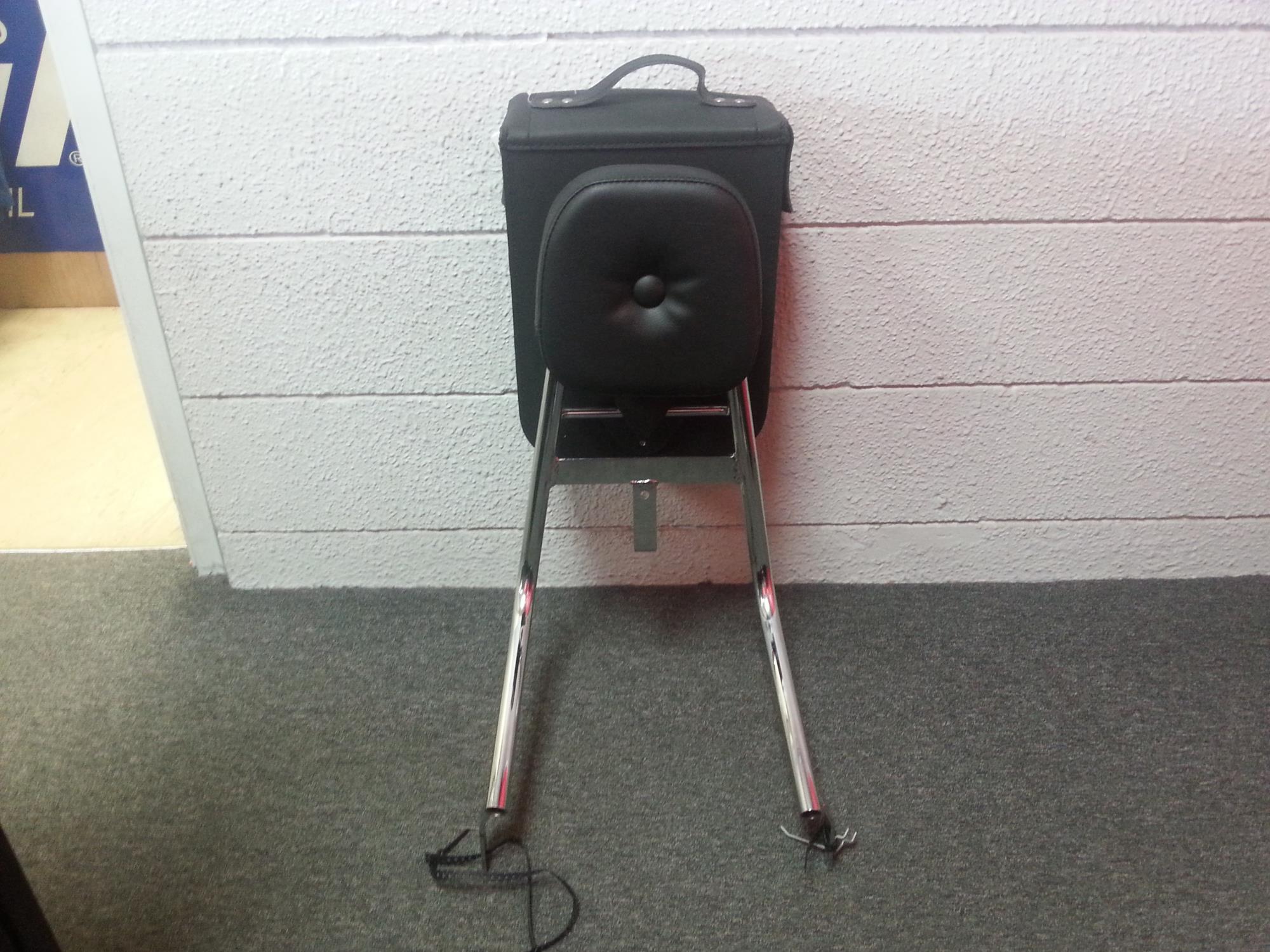 K-Drive Sissybar and Click & Lock Bag VL800C C50 - Image 1