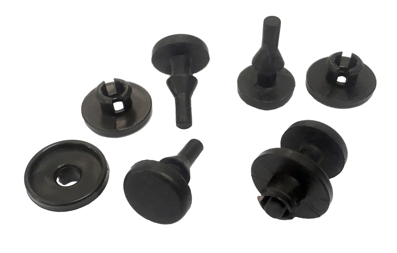 M9/SRA PLATE RUBBERS (4 PCE). FLAT TOP DIAM. 17mm - Image 1