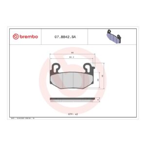 Brembo Brake Pad - Sintered Front - Image 4