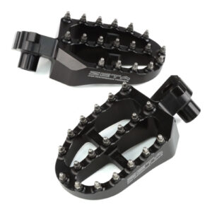 Zeta Aluminium Footpegs YZF 250-450 / YZ125-250 - Black - Image 2