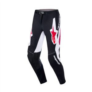 Alpinestars Supertech Pro Vista Motocross Pants Black/Red/White - Image 1