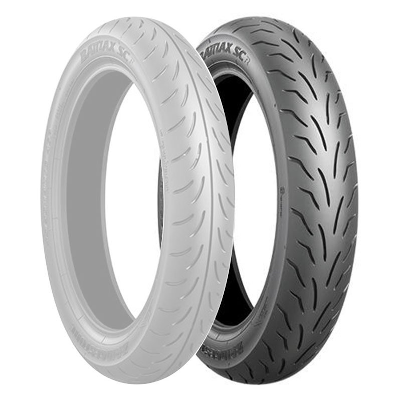 Rear Road Tyre Bridgestone Battlax Sc1 130/70-12