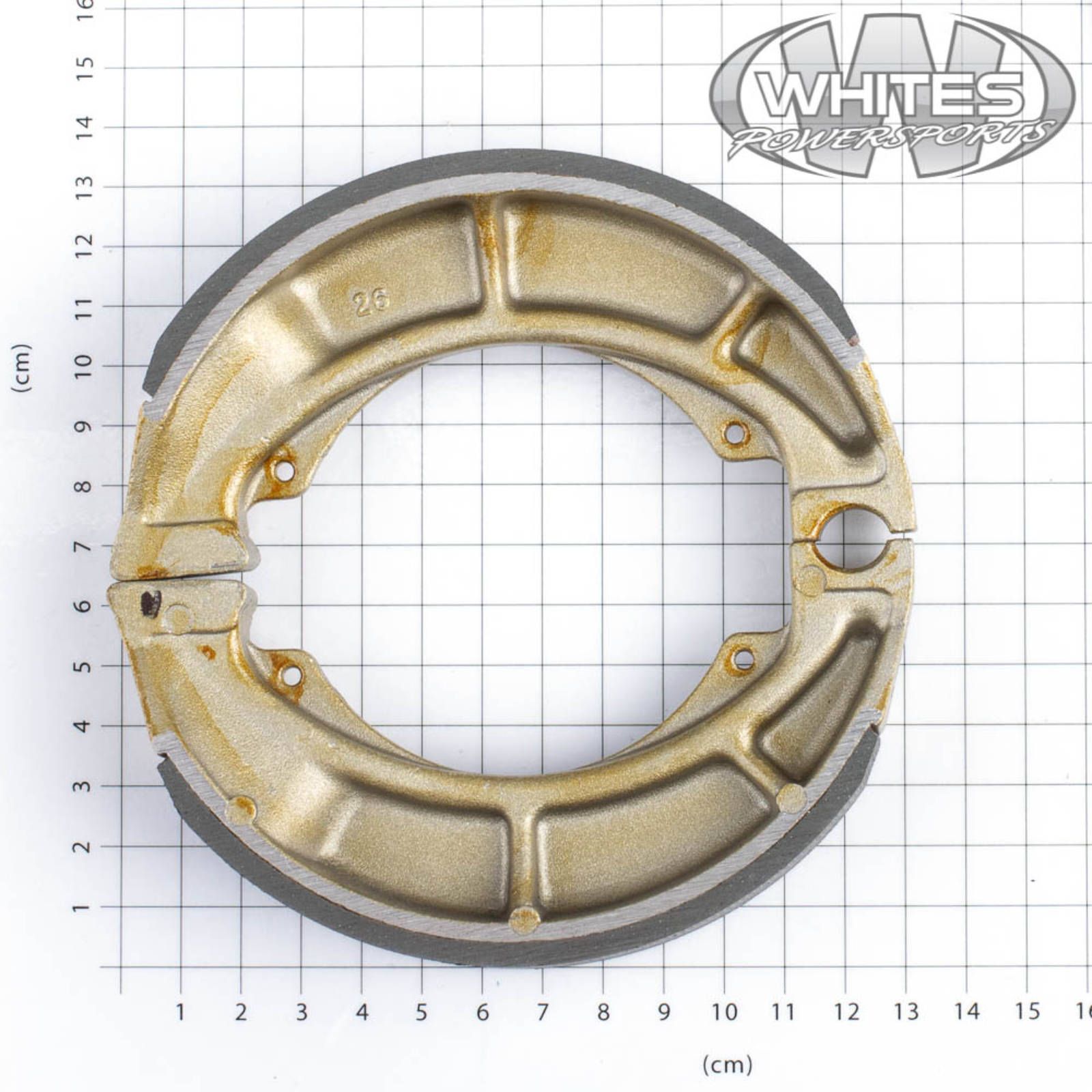 PREMIER BRAKE SHOES Ozark/ LTZ250 K4/5 w/ springs 140x30mm - Image 2