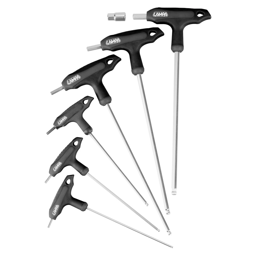 LAMPA SET OF 6 ALLEN KEYS WITH HANDLE