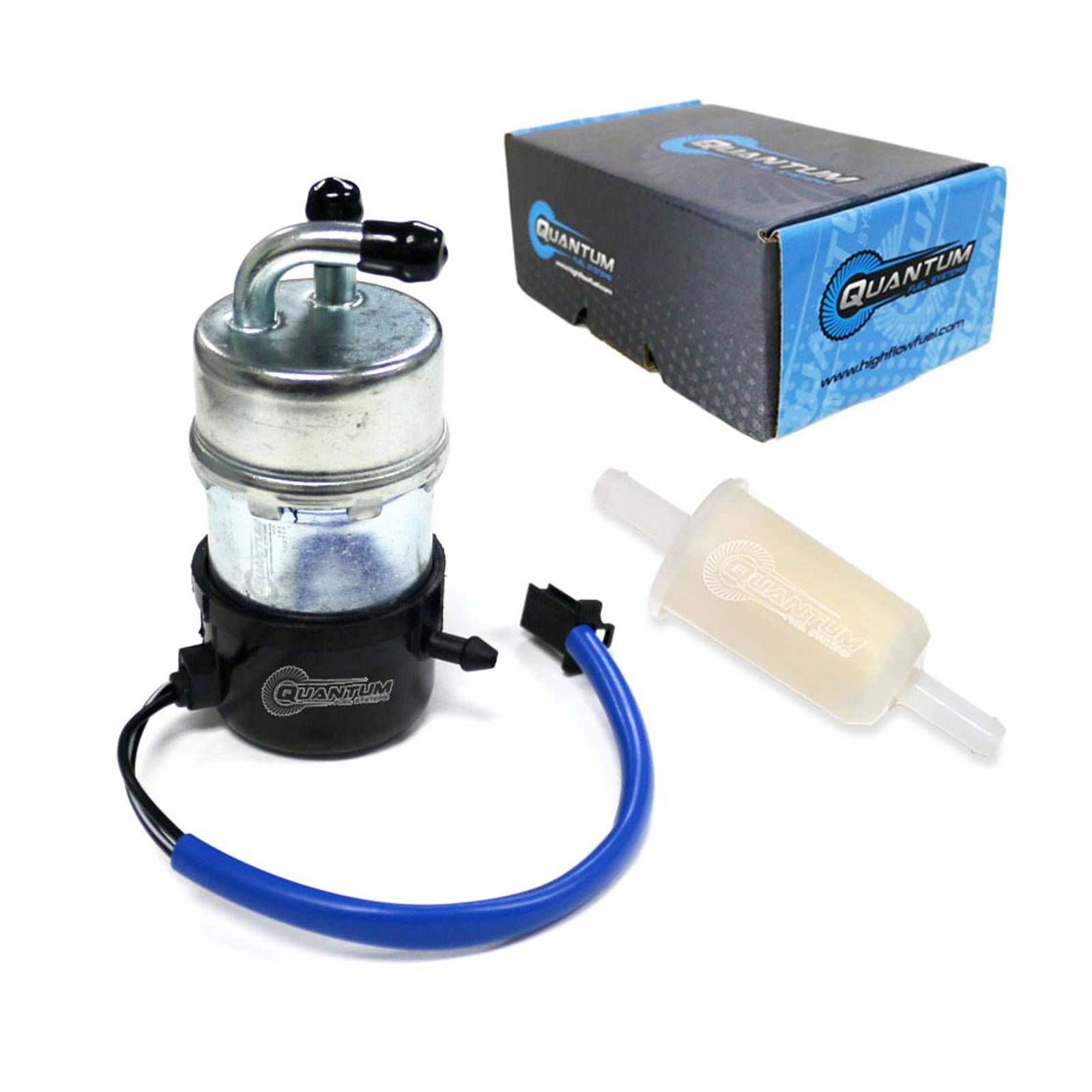 QUANTUM FRAME MOUNTED EFI FUEL PUMP WITH FUEL FILTER - Image 1