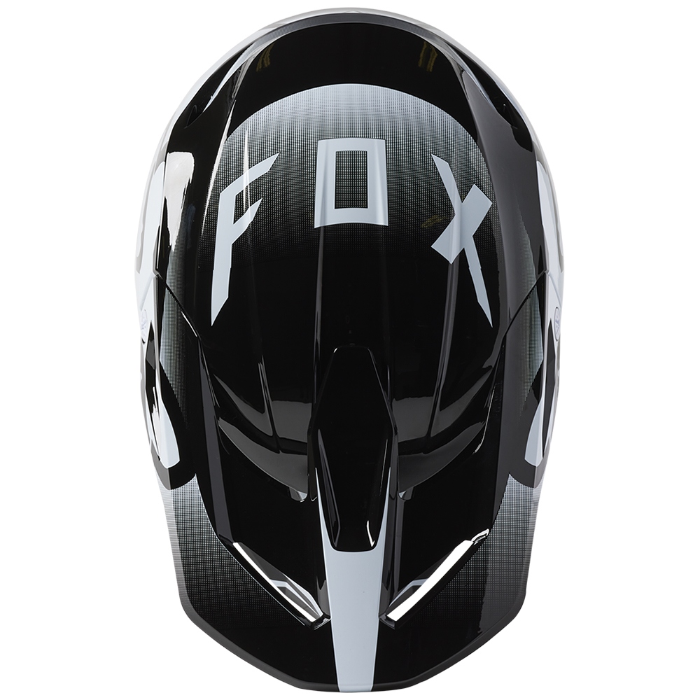 Fox V1 Leed MIPS ECE Motocross Helmet Black/White