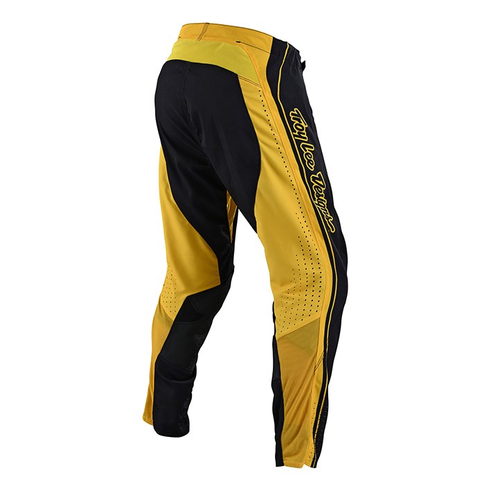 Motocross Pants Troy Lee SE Pro Boldor Yellow/Black