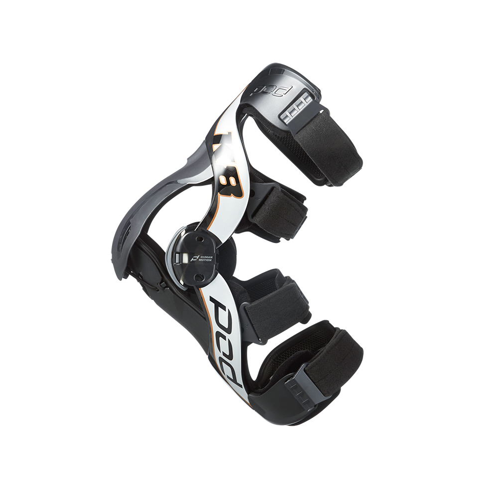 Pod K8 2.0 MX Knee Brace Left Carbon/Copper