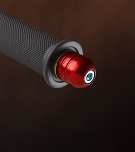 RENTHAL BAR END PLUGS RED - Image 5