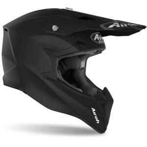 Airoh Wraap Youth Matte Black Motocross Helmet - Image 2