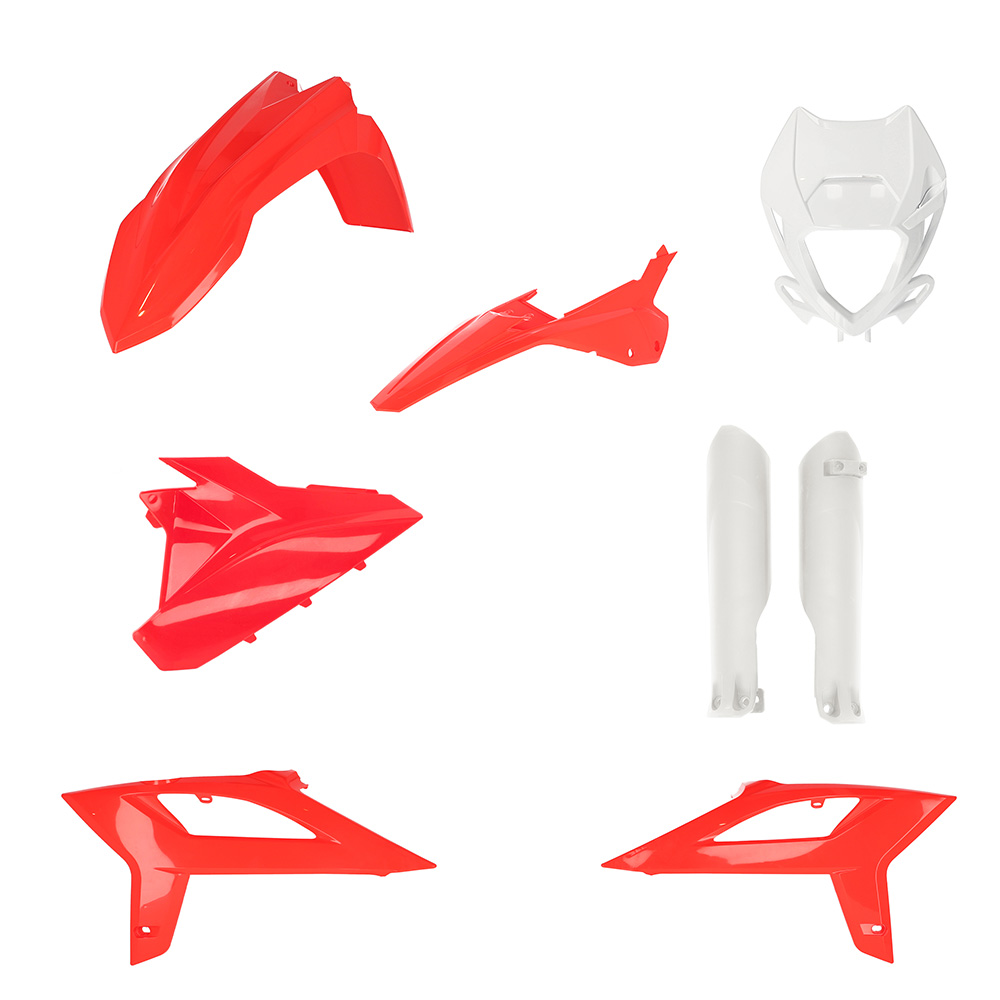 Full Plastic Kit Beta 2T/4T 125-480 2020-22 Red OEM Acerbis