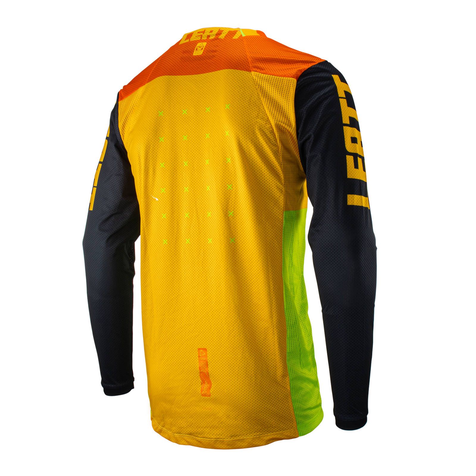 Leatt Moto 4.5 Lite Motocross Jersey Citrus - Image 4