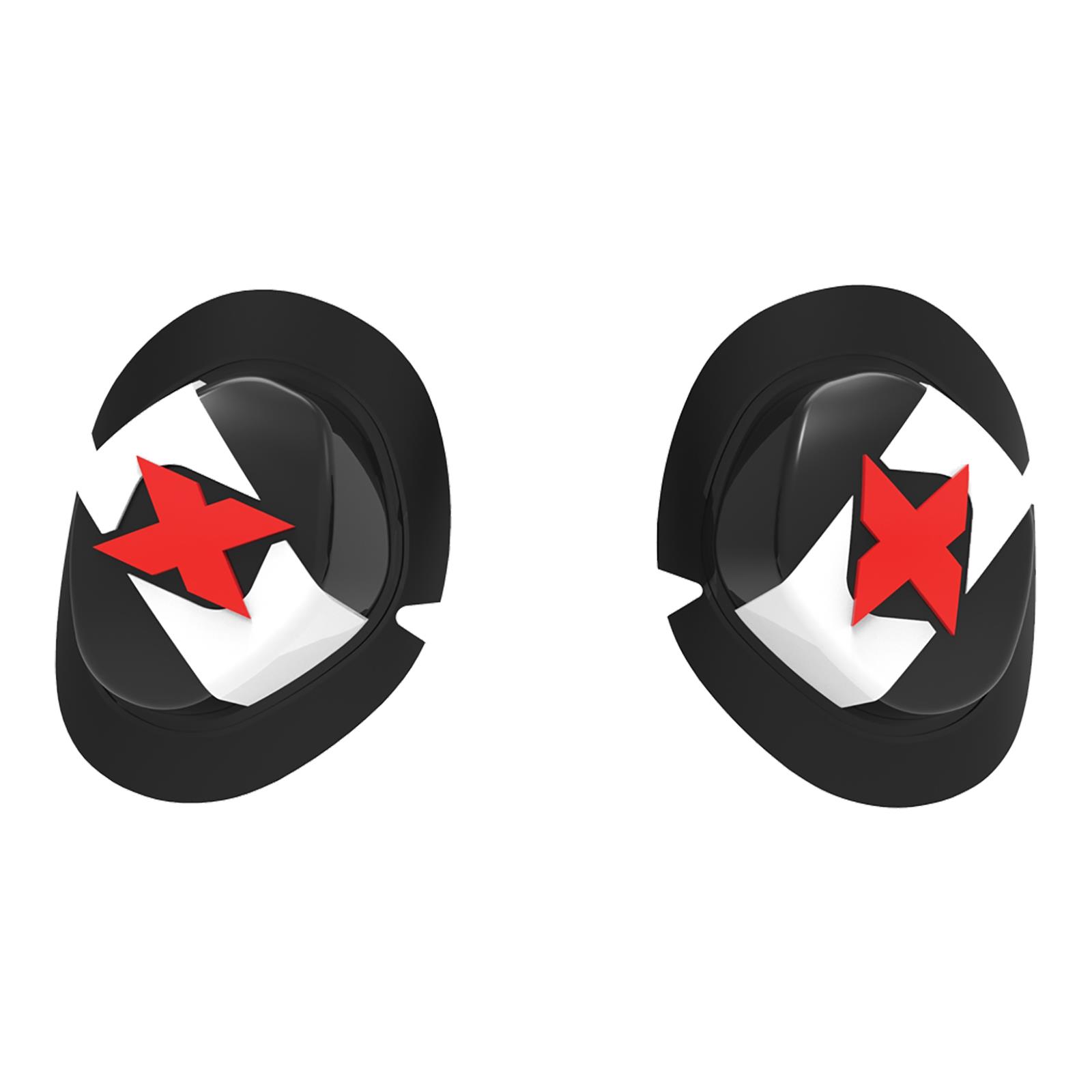 OXFORD KNEE SLIDERS WHT/BLK PR - Image 2