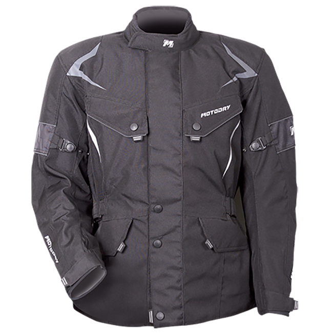 Road Jacket MotoDry Thermo Waterproof Black