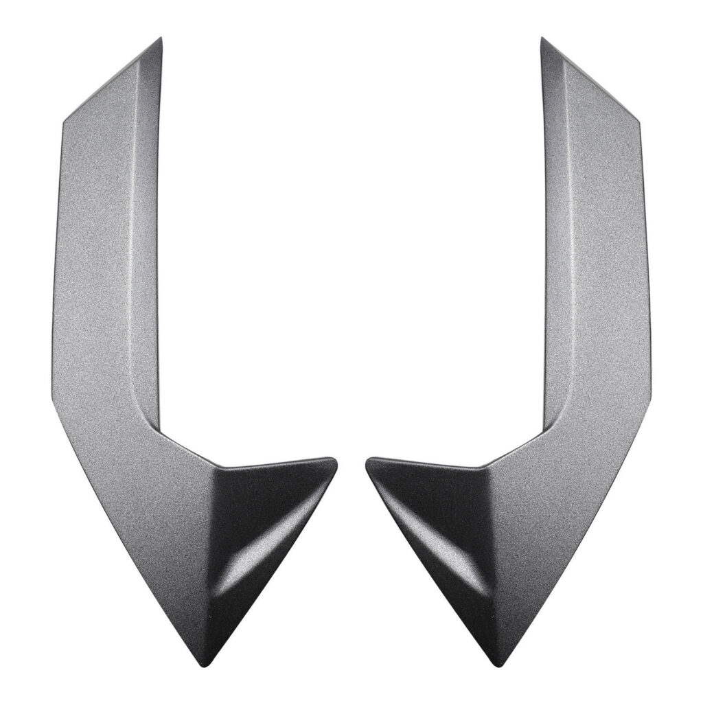 LS2 FF800 Storm Air Vent Back - Matte Titanium