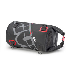 Givi Cylindrical Bag Waterproof 30LT Grey/Red - Image 2