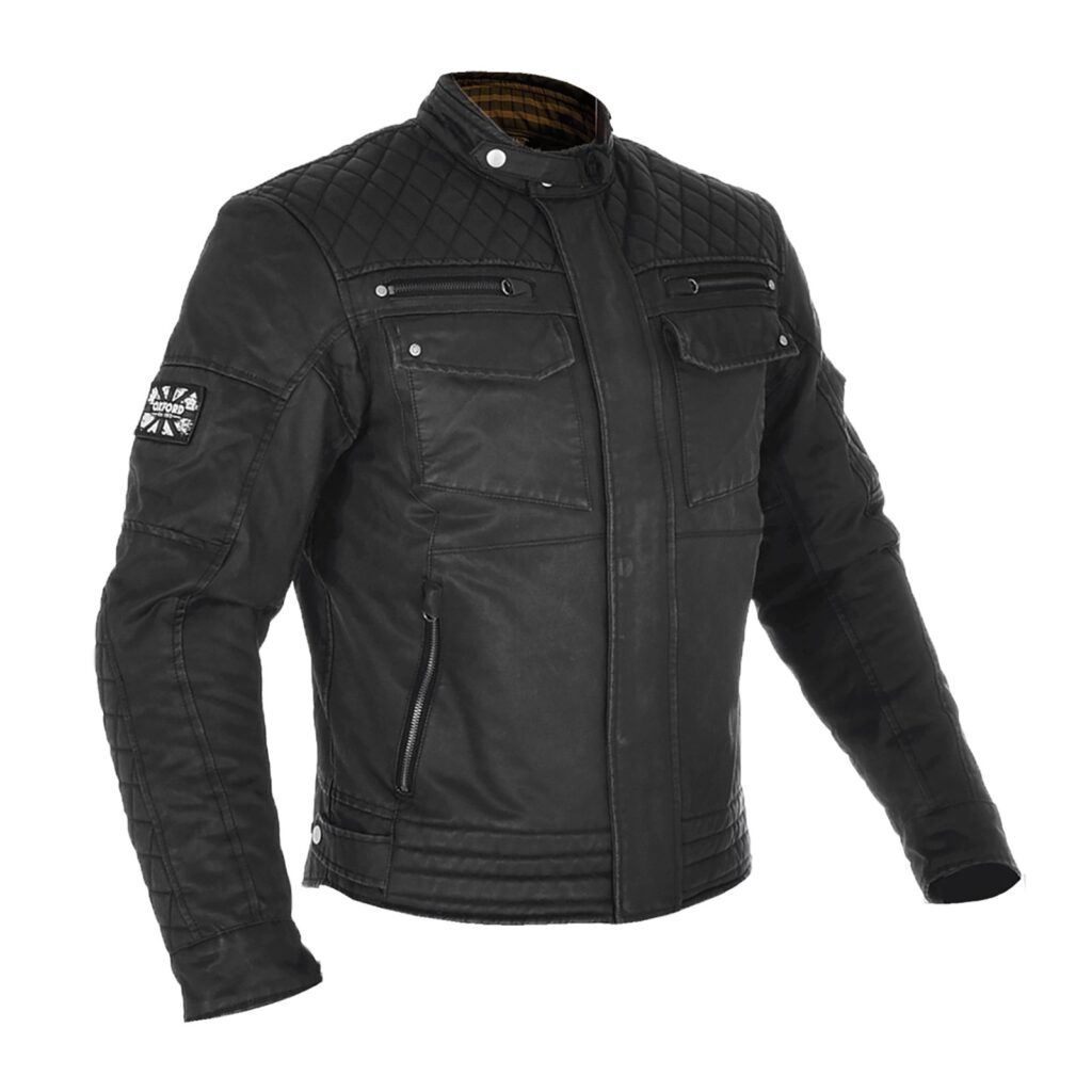 Road Jacket Oxford Hardy Wax Black