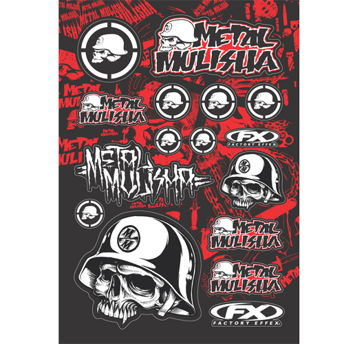 Sticker Kit 2 Metal Mulisha