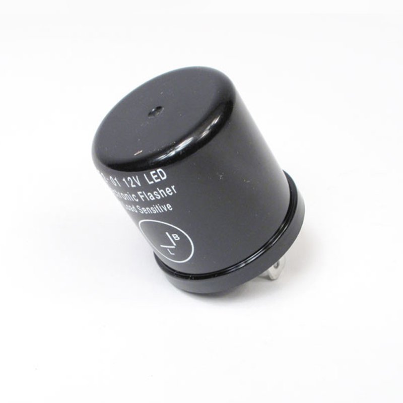 WHITES FLASHER RELAY LED UNIVERSAL 12 Volt 2 pin CAN Style