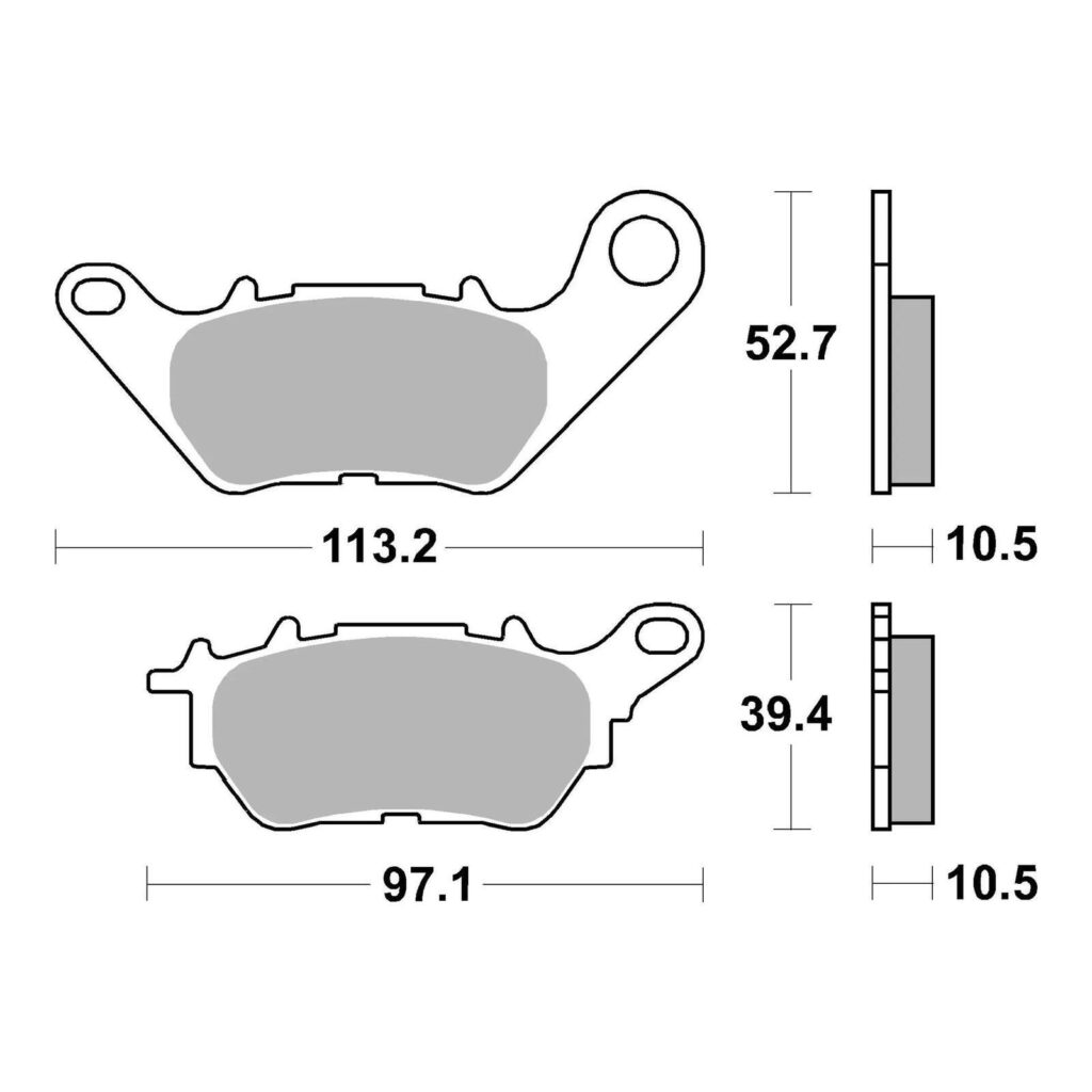 Brembo Brake Pad - Carbon Ceramic