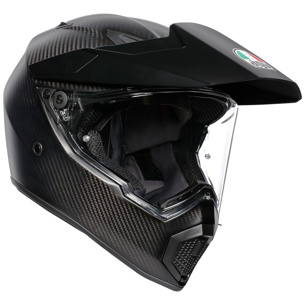 AGV AX9 Adventure Helmet Matt Carbon