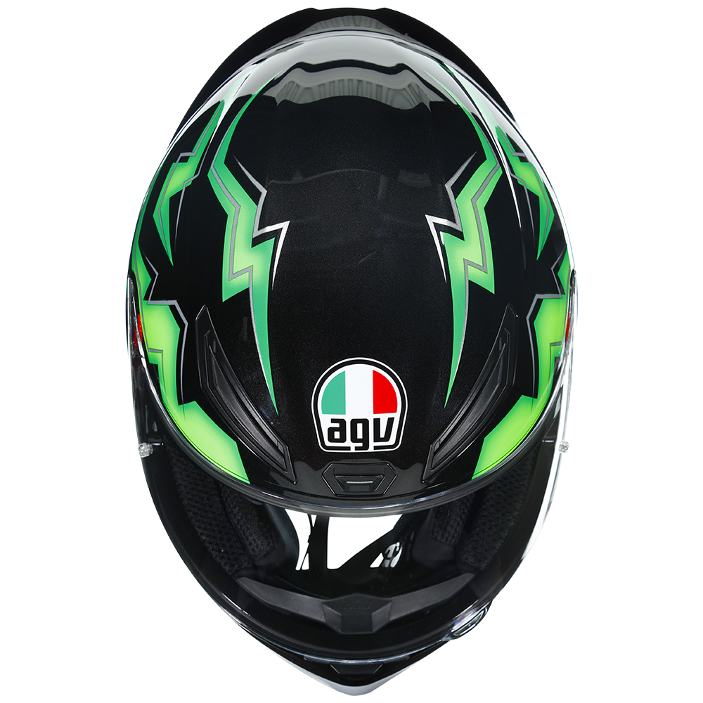AGV K1 Road Helmet Kripton Black/Green