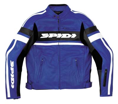 Spidi Scarface Leather Wind Road Jacket Blue