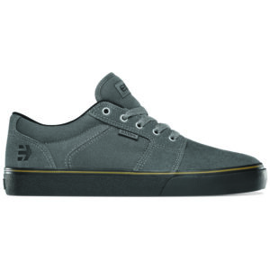 Etnies Barge LS Shoes Dark Grey/Black/Gum - Image 1