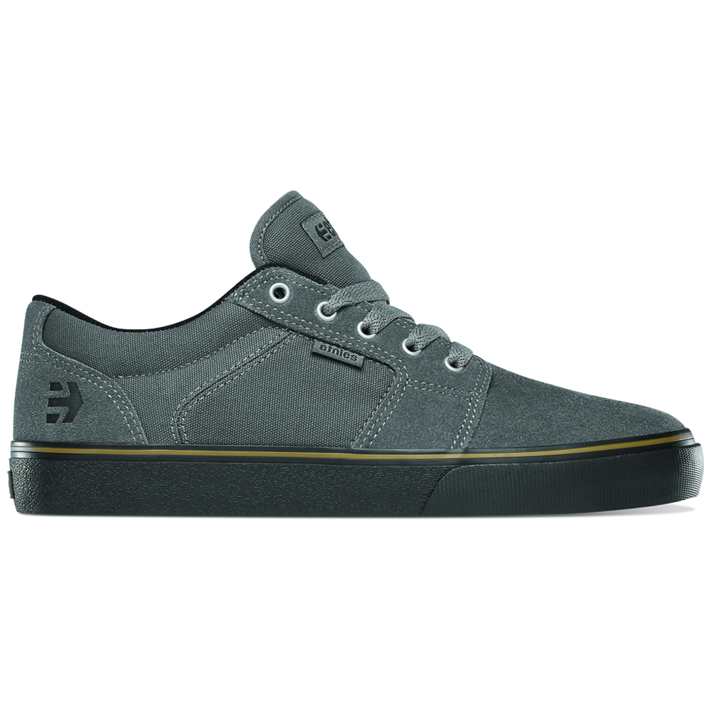 Etnies Barge LS Shoes Dark Grey/Black/Gum