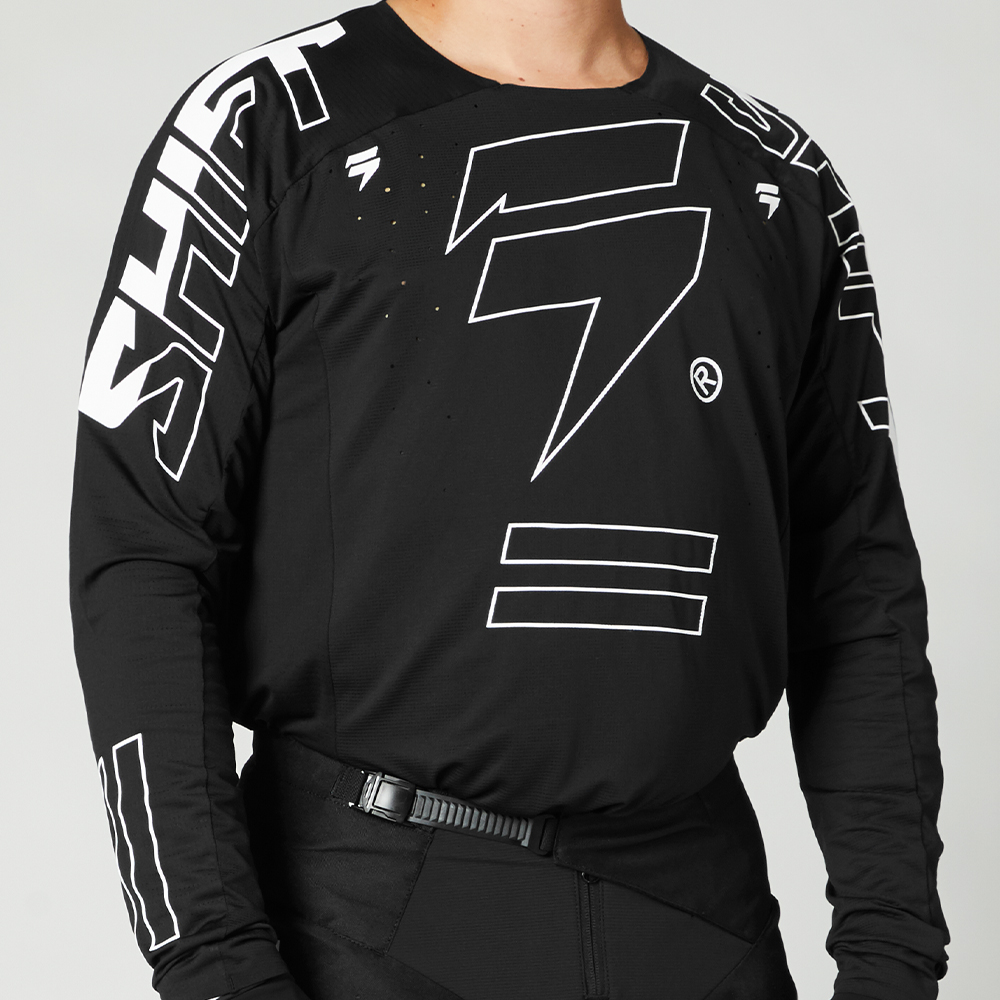 Motocross Jersey Shift Black Label King Black