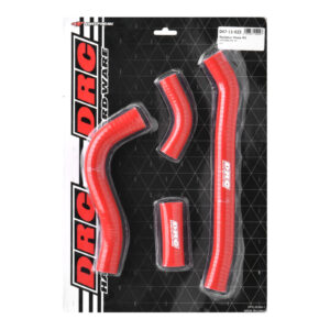 DRC Radiator Hose Kit CRF250R '22- Red - Image 1
