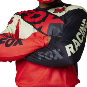 Fox 180 Xpozr Motocross Jeresy Flo Red - Image 5