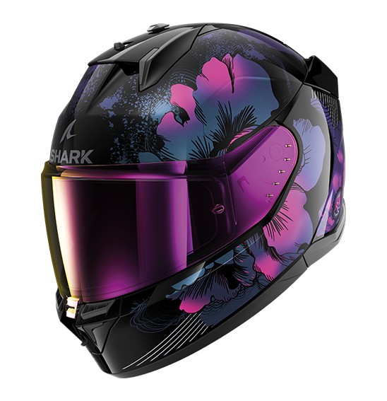 Shark D-SKWAL 3 Mayfar Road Helmet Blk/Vio