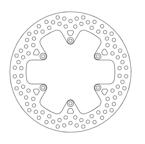 BRAKE DISC REAR MOTO MASTER HALO KTM 690SM 690SMC 07-14 950 ADVENTURE 03-06