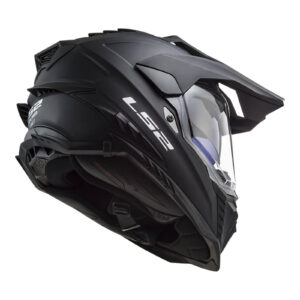 LS2 MX701 Explorer HPFC Adventure Helmet Solid - Matte Black - Image 4