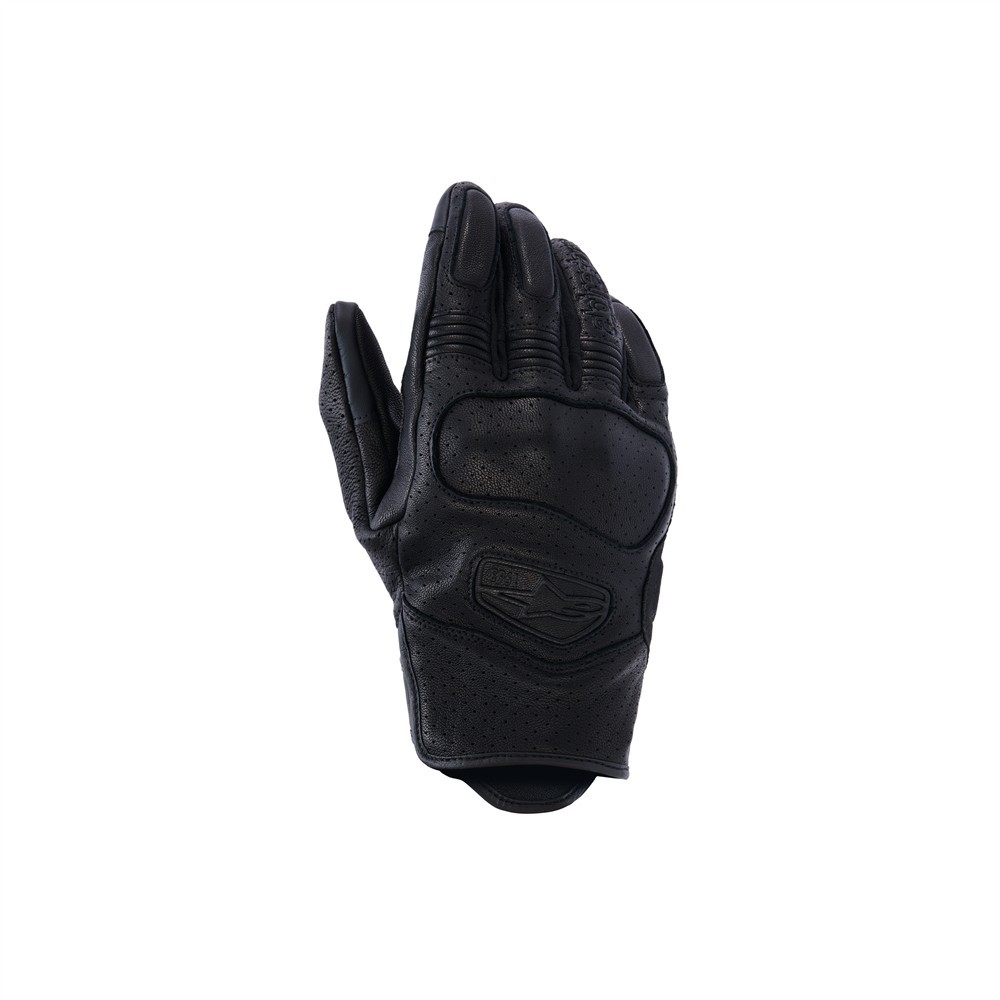 Alpinestars Mustang v3 Leather Road Gloves Black/Black