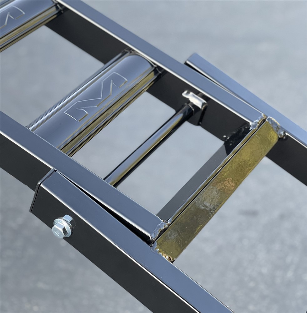A7 Aluminium Ramp Black/White