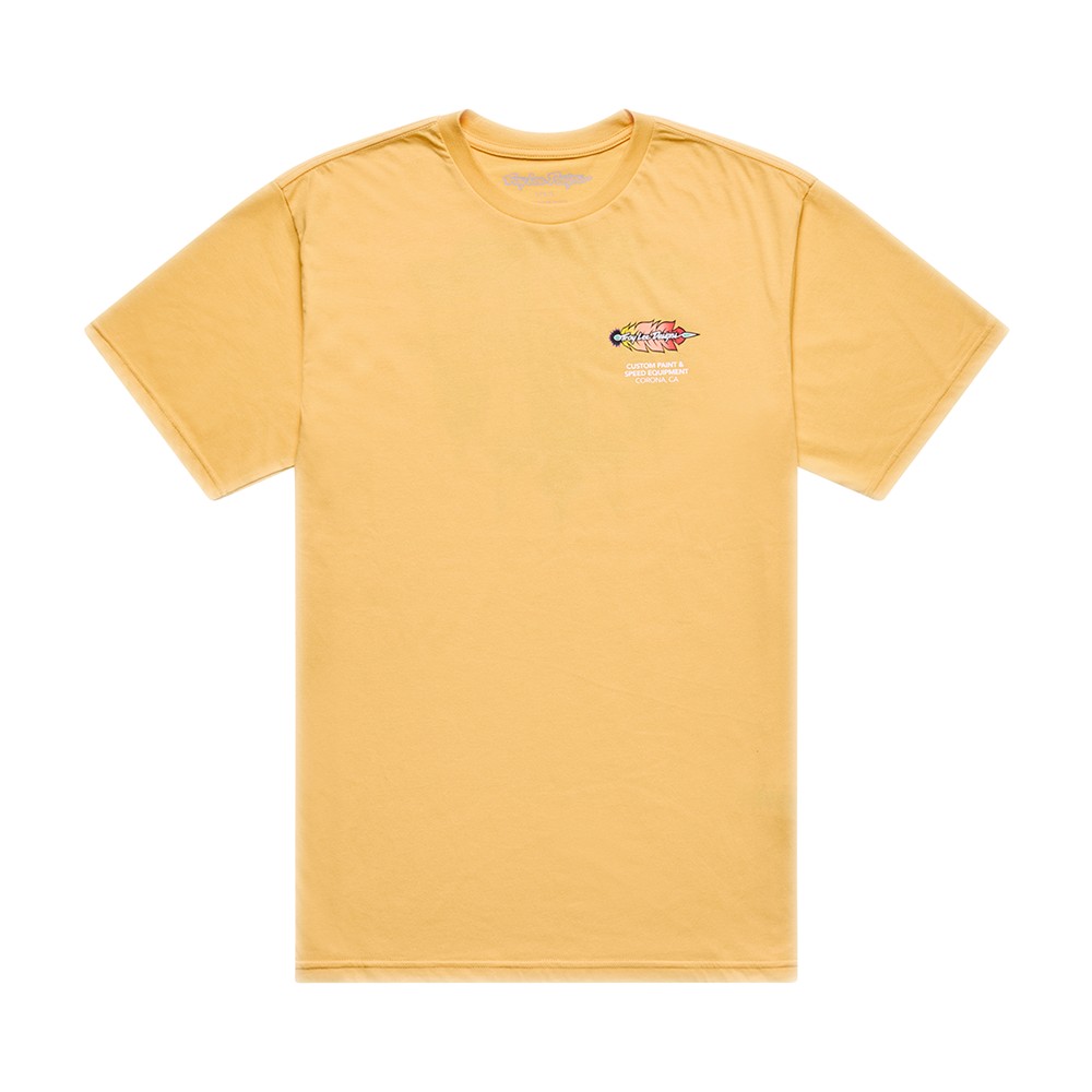 Troy Lee Designs Feather Tee Bleached Melon