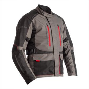 Jacket RST Atlas Textile Grey/Red - Image 1