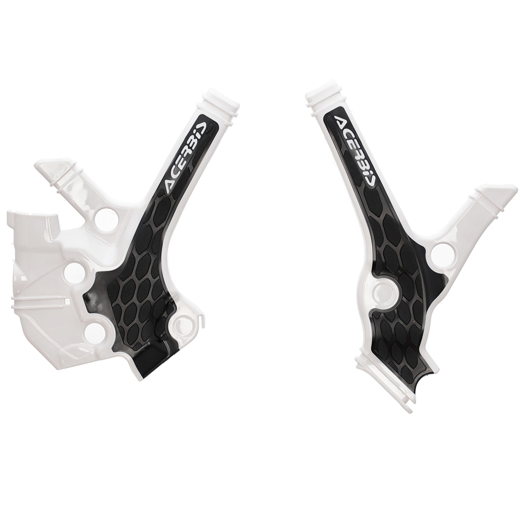 X-Grip Frame Guard YZ85 22-23 White-Black Acerbis [] - Image 1
