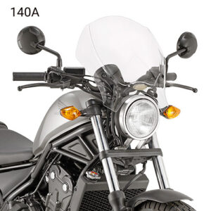 SCREEN UNIVERSAL 42x56cm WITH SILVER FAIRING (INCL KIT) NLA - Image 9
