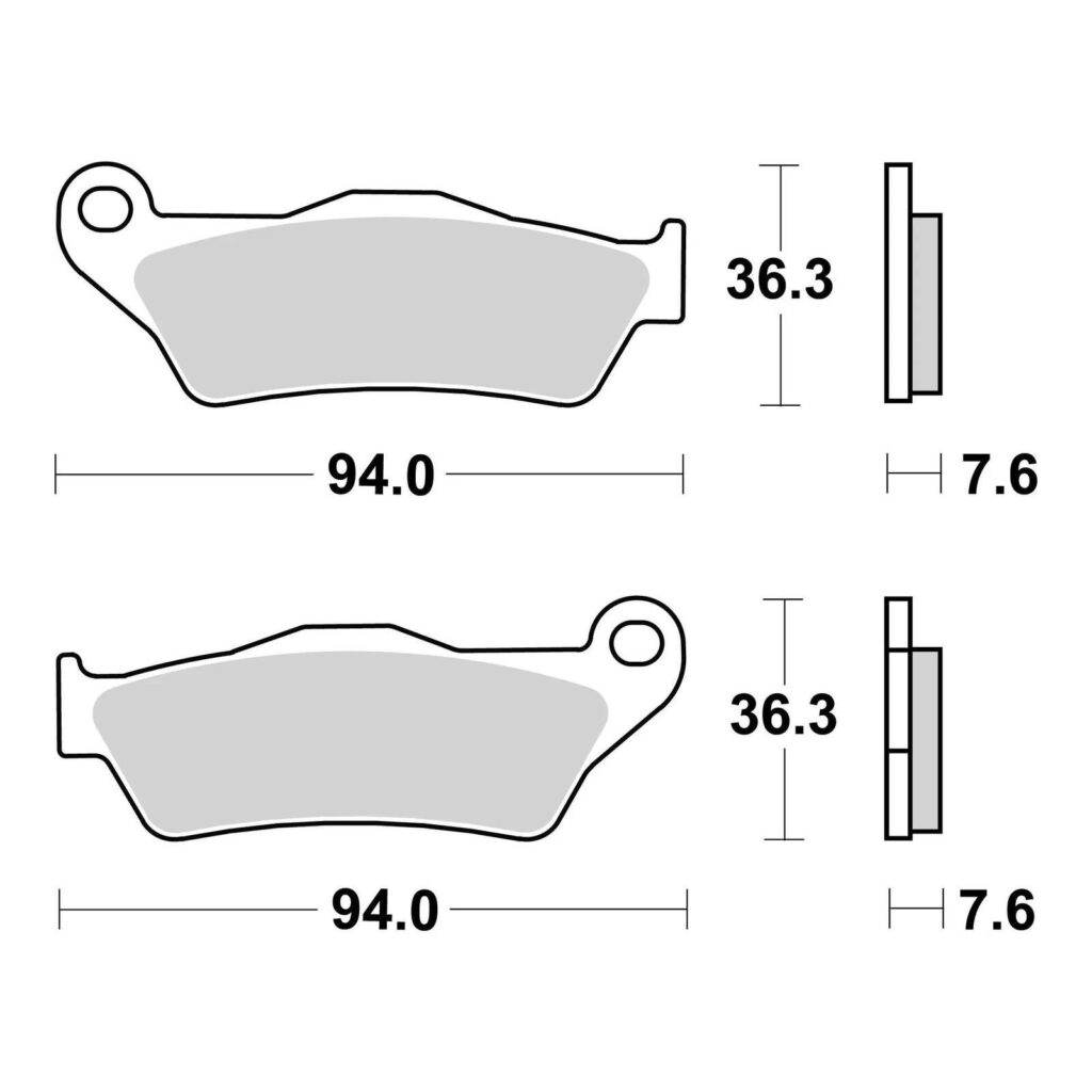 Brembo Brake Pad - Offroad Race