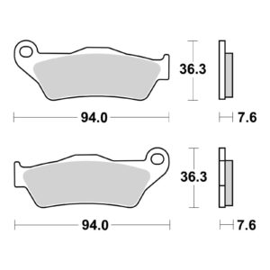Brembo Brake Pad - Offroad Race - Image 3