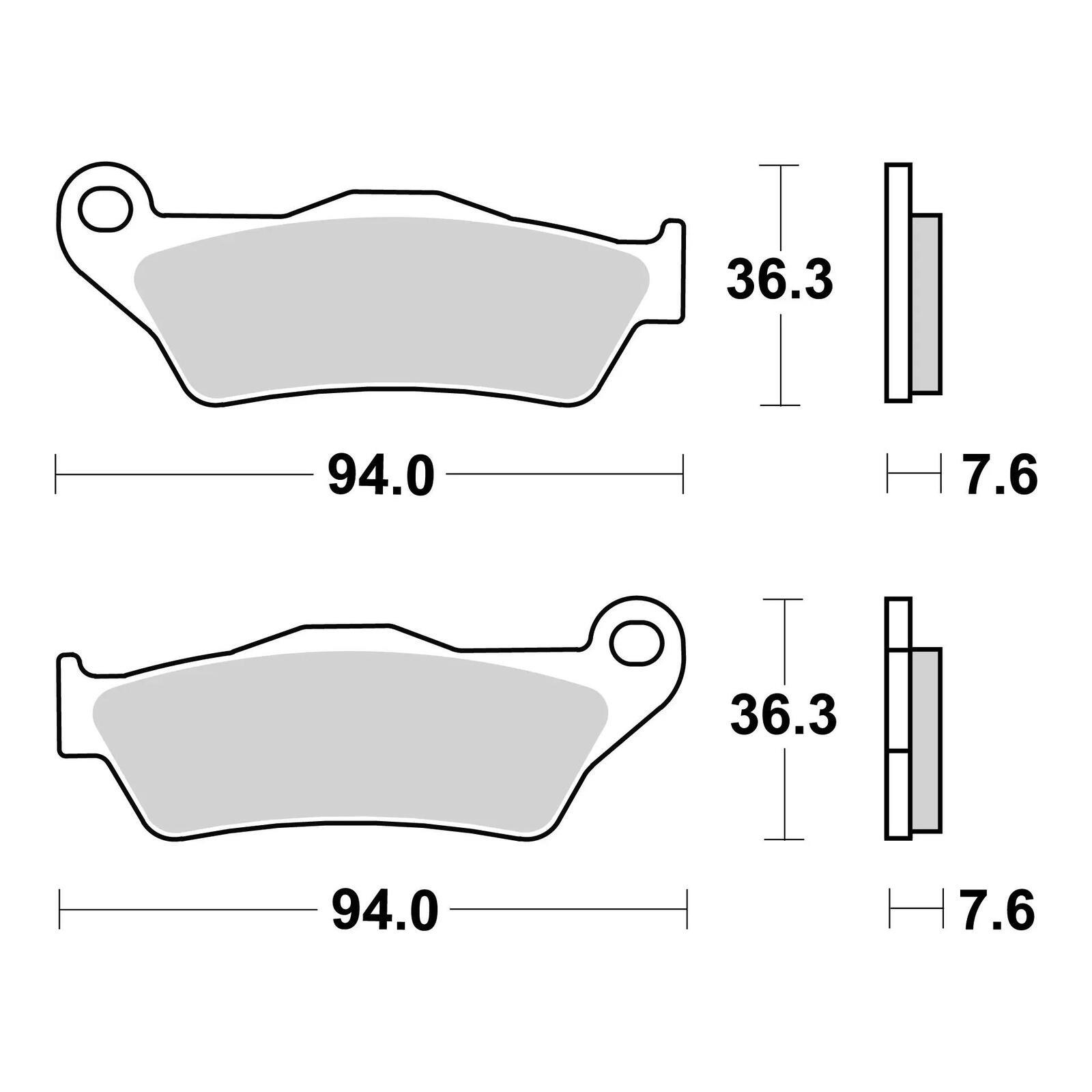 Brembo Brake Pad - Offroad Race - Image 3